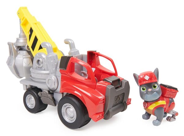Paw Patrol Rubble & Crew Vehiculo Y Figura (Wheeler's) Modelo Aleatoria - Imagen 8