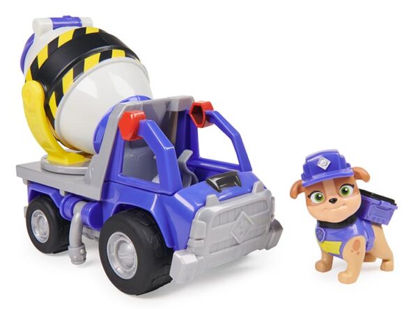 Paw Patrol Rubble & Crew Vehiculo Y Figura (Wheeler's) Modelo Aleatoria - Imagen 6