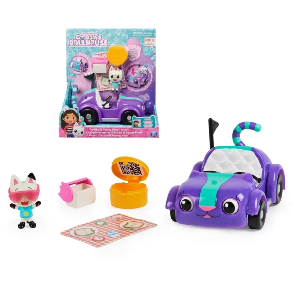 Gabby Dollhouse Auto Carlita & Pandy