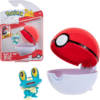 Pokémon Pokebola C/Figura Pokemon (Froakie) - Imagen 2