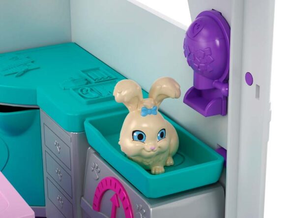 SET POLLY POCKET HOSPITAL MOVIL ANIMALITOS - Imagen 5