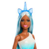 BARBIE FANTASÍA MUÑECA UNICORNIO FALDAS DE ENSUEÑO AZUL - Imagen 3