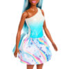 BARBIE FANTASÍA MUÑECA UNICORNIO FALDAS DE ENSUEÑO AZUL - Imagen 4