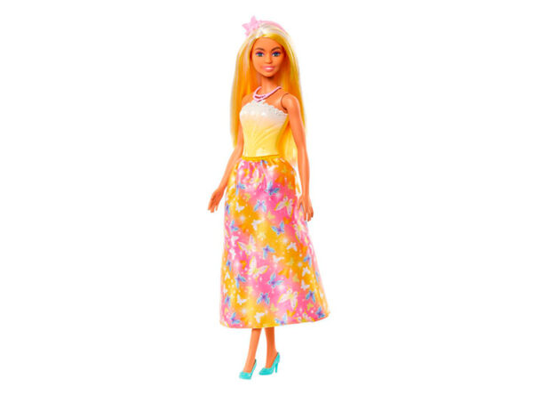 BARBIE FANTASIA DONCELLA VESTIDOS DE ENSUEÑO AMARILLO - Imagen 3
