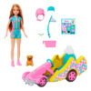 SET DE JUEGO BARBIE STACIE AL RESCATE GO-KART - Imagen 2