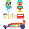 BLUEY VEHICULO Y FIGURA RUSTY Y BLUEY S GO-KART - Imagen 2