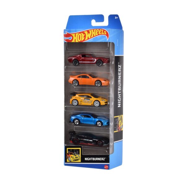 Hot Wheels Pack 5 vehículos Modelos aleatorios - Imagen 3