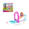 Barbie Set de Juego Chelsea Resbaladilla de Agua