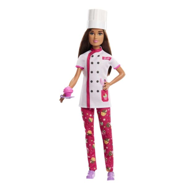 Barbie Profesiones Con Accesorios, Muñeca Pastelera Profesional