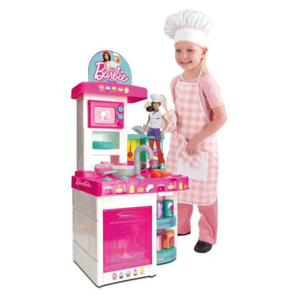 Cocina Luz y Sonido 34 Accesorios Barbie