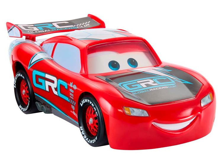 Cars Disney Pixar Vehiculo de Juguete RAYO MCQUEEN en accion