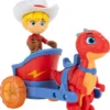 Dino Ranch Dino Vehiculo Y Dinoranchero JON & BLITZ´S