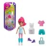 Polly Pocket Pack de moda- Fuccia