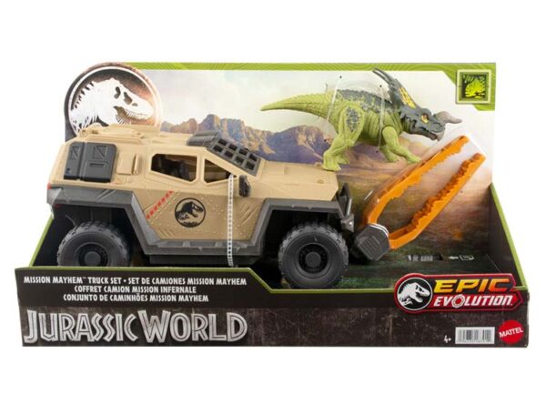 JURASSIC WORLD SET CAMIÓN MISIÓN MAYHEM - Imagen 6