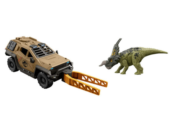 JURASSIC WORLD SET CAMIÓN MISIÓN MAYHEM