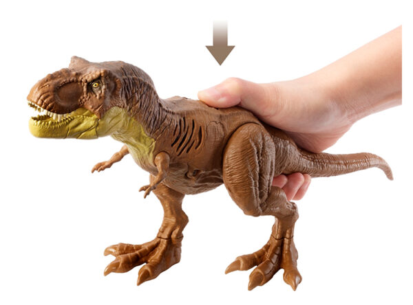 DINOSAURIO T-REX JURASSIC WORLD CON SONIDOS - Imagen 4