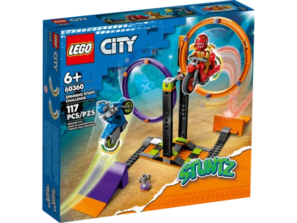 LEGO 60360 CITY DESAFIO ACROBATICO ANILLOS GIRATORIO - Imagen 2