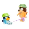Bluey Pack 2 Figuras Personajes- Pescando con el Abuelo - Imagen 2