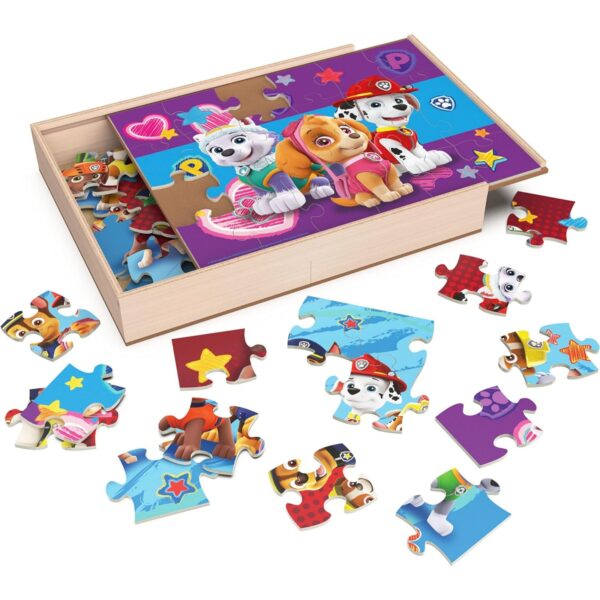 Paw Patrol 3 Puzzles de madera - Imagen 3