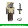 Minecraft Core Figura 8cm con Crafting Zombie - Imagen 2