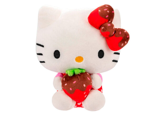 Hello Kitty Peluche 20cm Frutilla con Chocolate