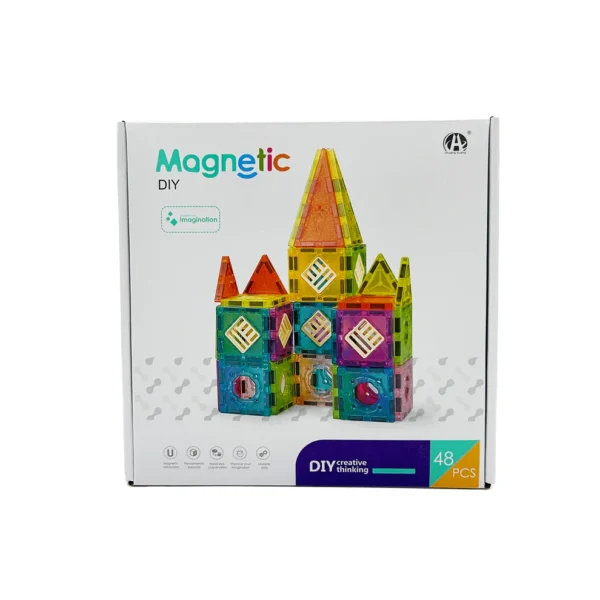 Bloques Magnéticos para Construir 48pcs 5.5cm