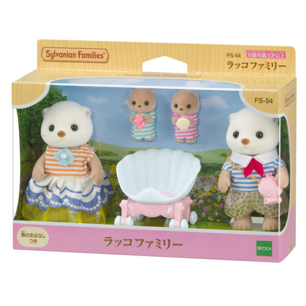 Familia de nutrias marinas Sylvanian Families