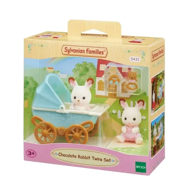 Chocolate Rabbit Twins Set