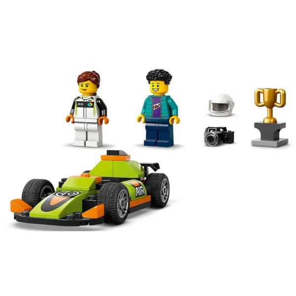 Lego City Auto de Carreras Verde - Imagen 3