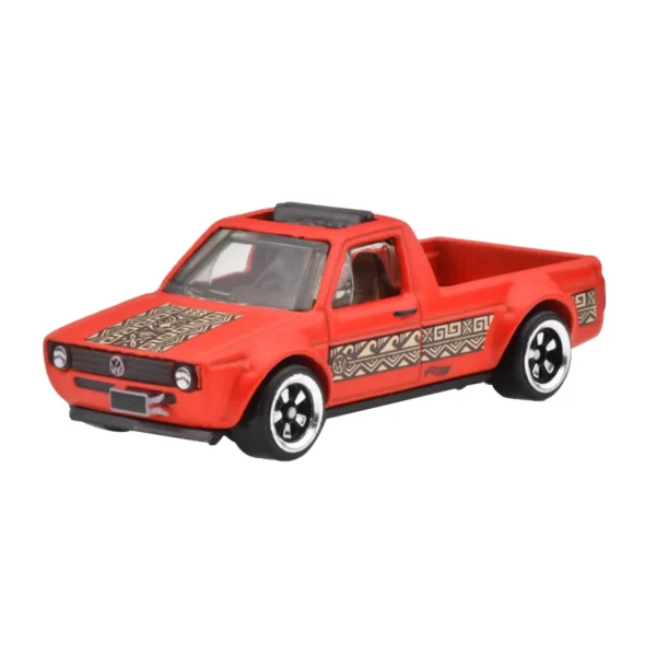 Hot Wheels Volkswagen Caddy Surf S Up Silver Series Mattel Rojo - Imagen 2