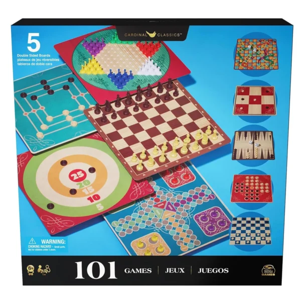 Juego Familiar Con 101 Juegos Spin Games