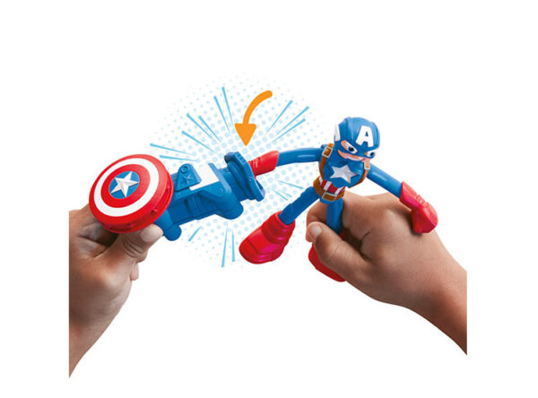 Play Doh Marvel Capitán América Escudo Sello - Imagen 3