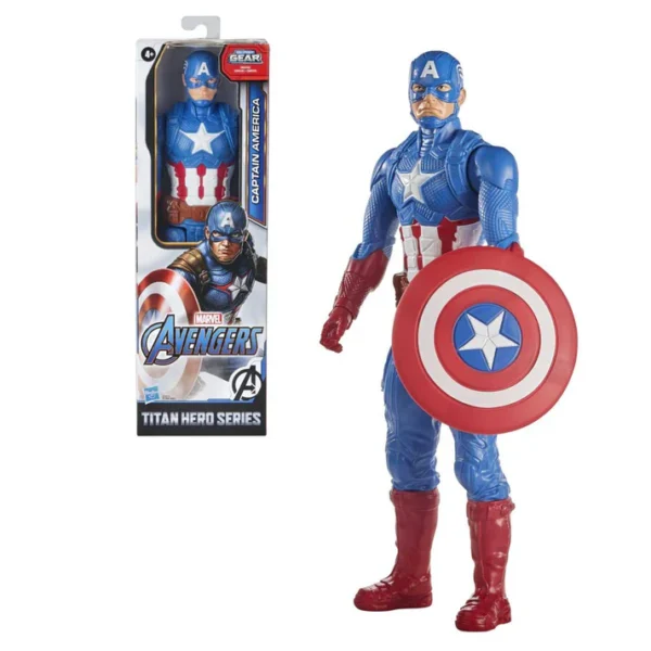Avengers Figuras Titan Hero - Capitán América