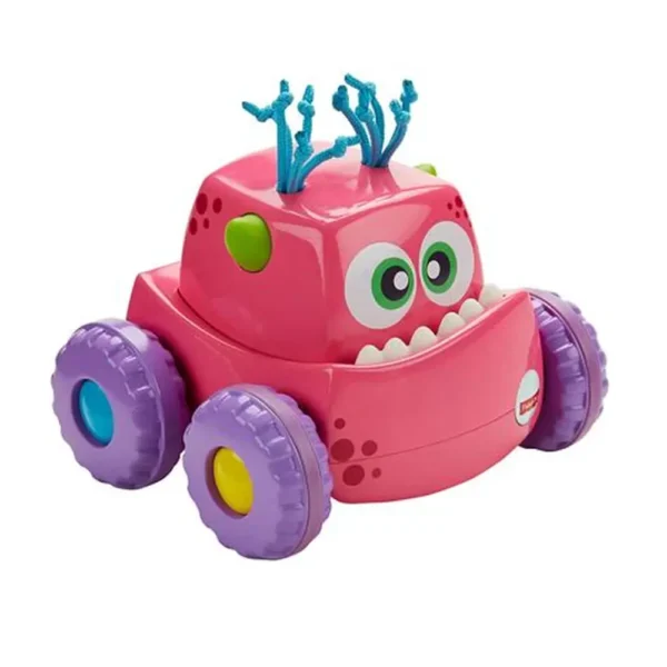 Monstruo Rosado - Presiona Y Persigue - Fisher Price - Imagen 2