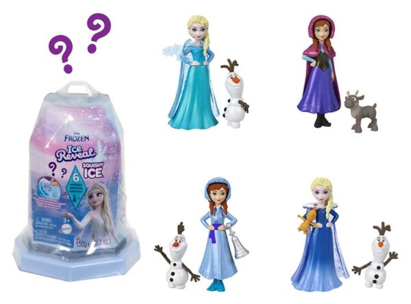 Frozen Muñeca Sorpresa Ice Reveal Hielo Mágico