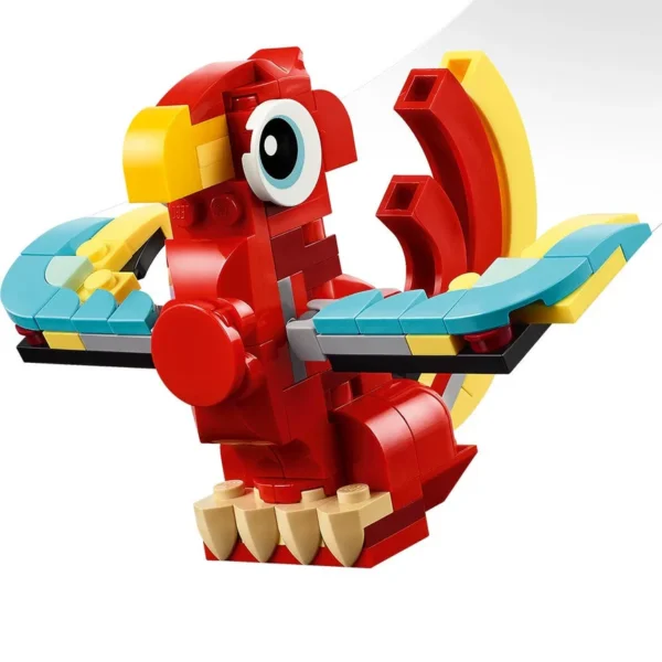 Lego Dragón Rojo - Imagen 3