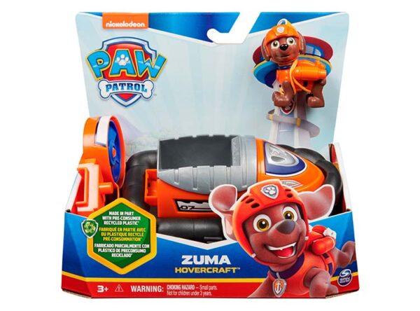 Paw Patrol Vehículo Sostenible Zuma Con Figura