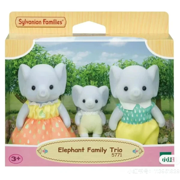 Trio Familiar Elefantes