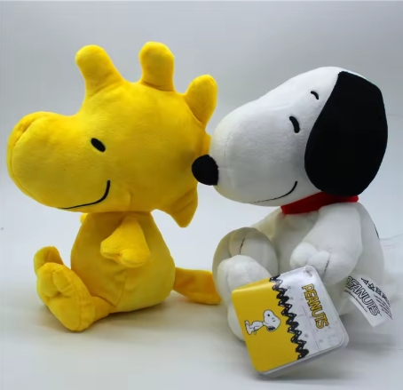 Snoopy y Floppy Woodstock Peluche 25cm Original