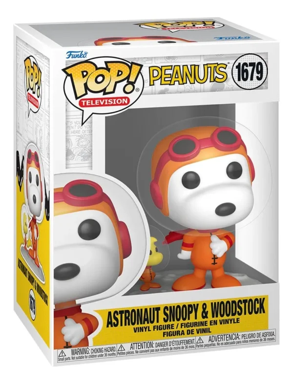 Funko Pop Astronaut Snoopy & Woodstock