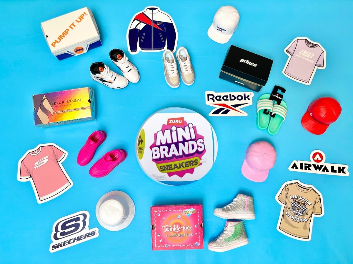 Mini Brands Con 5 Sorpresas Serie Sneakers De Zuru - Imagen 2