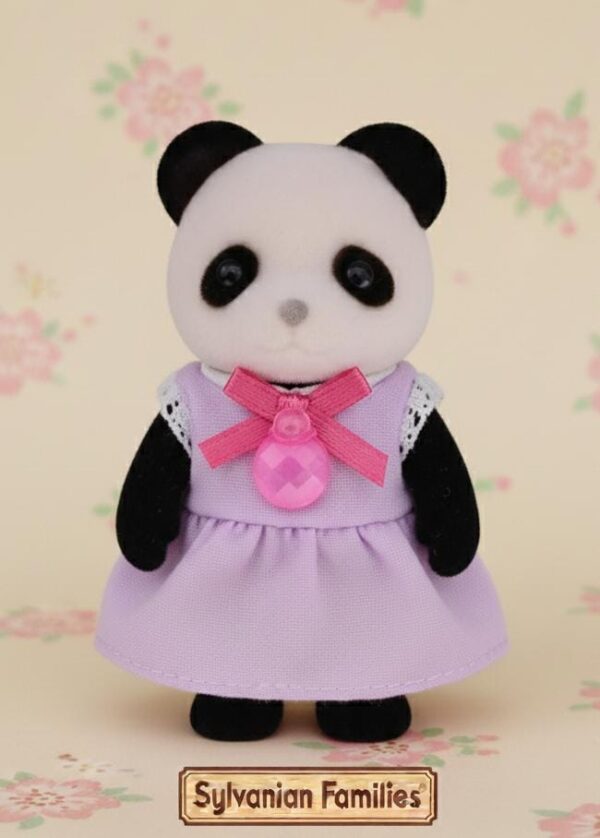 Sylvanian Individuales- Bebé Niña Oso Panda