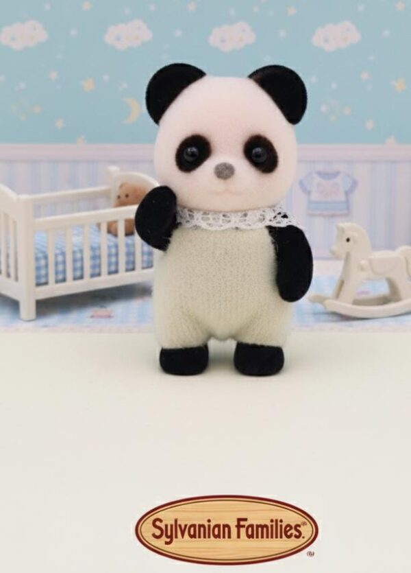 Sylvanian Individuales- Bebé Niño Oso Panda