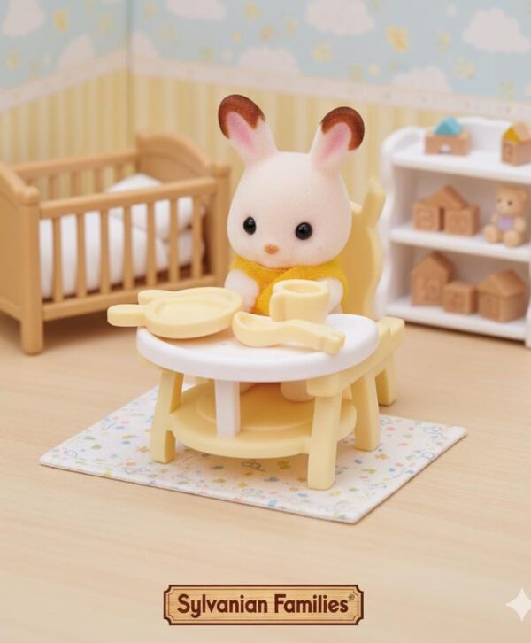Sylvanian Individuales Bebé Trillizos Conejos de Chocolate - Imagen 2