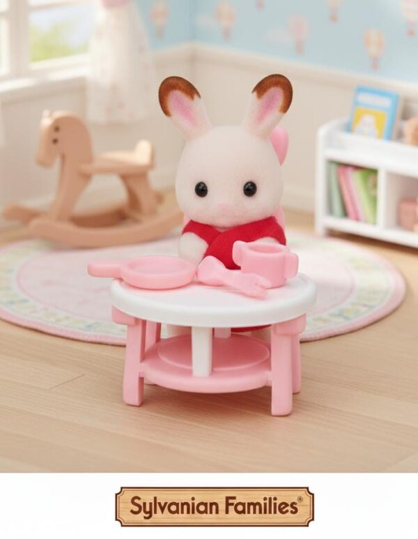 Sylvanian Individuales Bebé Trillizos Conejos de Chocolate - Imagen 4