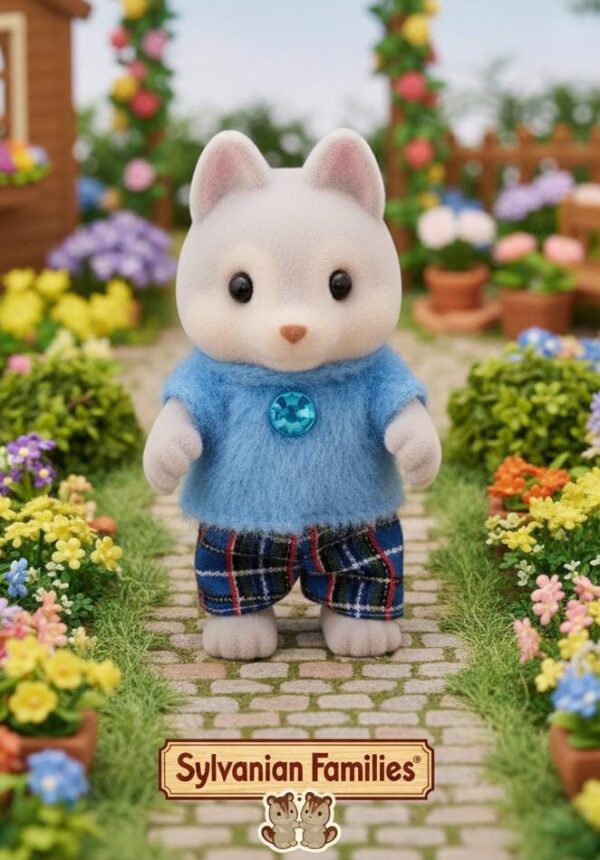 Sylvanian Individuales- Papá Husky