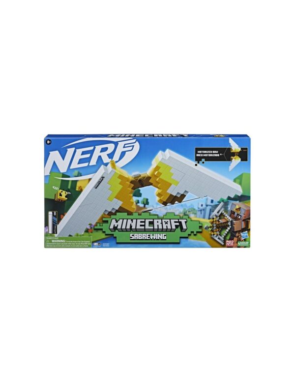 Nerf Lanzador Minecraft Sabrewing