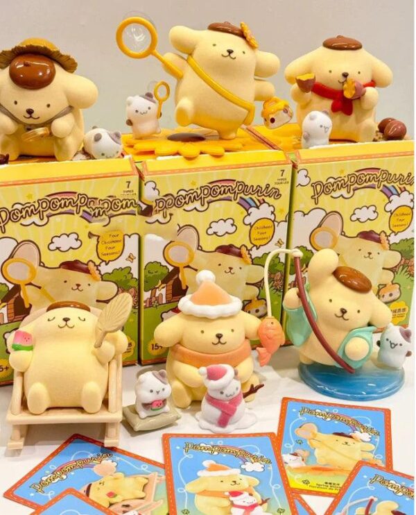 Pompompurin Figura serie de cuatro estaciones
