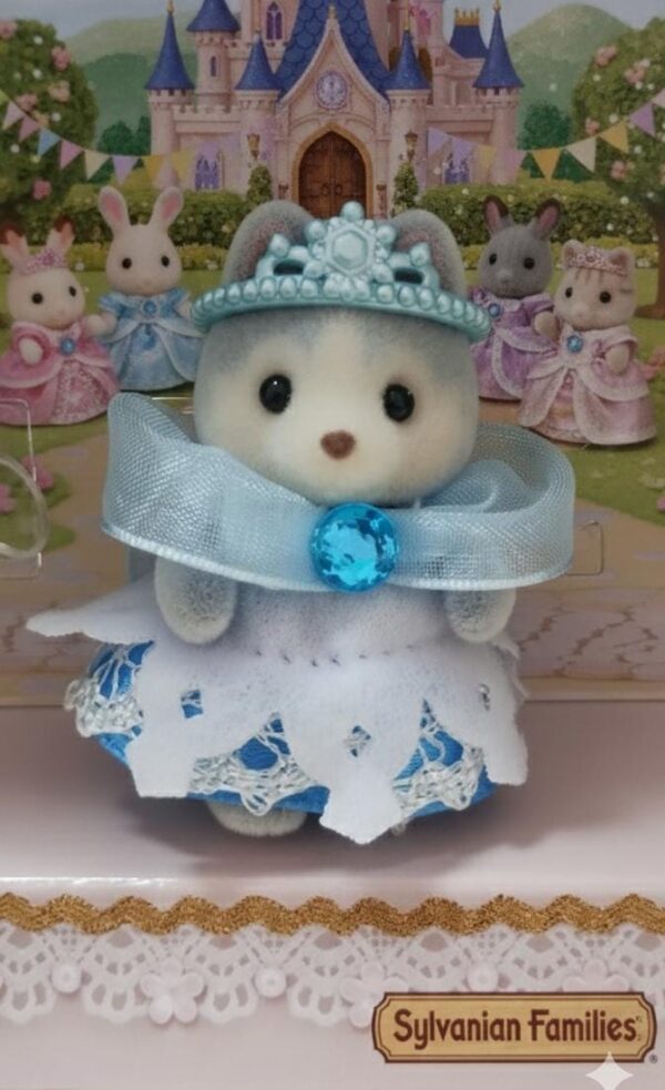 Sylvanian Individuales- Bebé Husky-Princesa Real