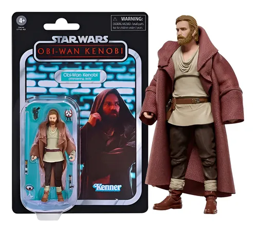 Star Wars Figura De Acción Vintage Obi-wan Kenobi